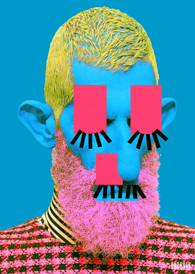 ABSTRAKTE KI POP ART - No. 01