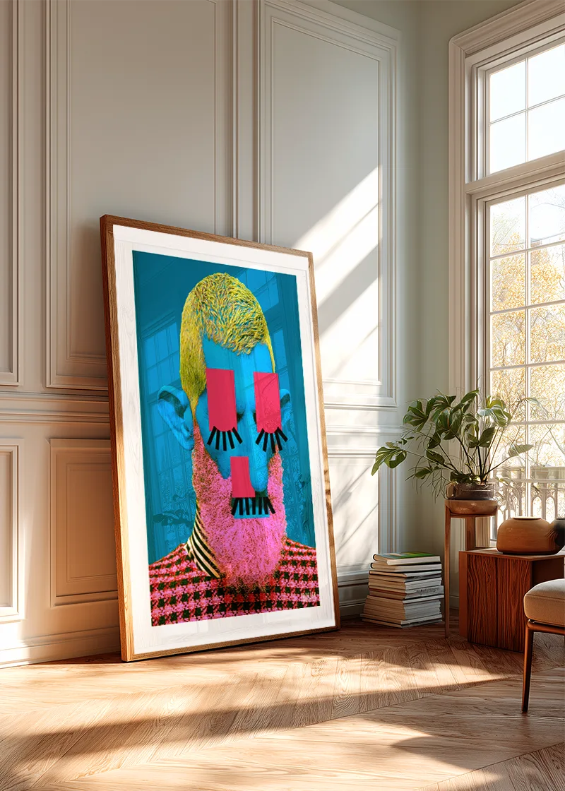 ABSTRAKTE KI POP ART - No. 01