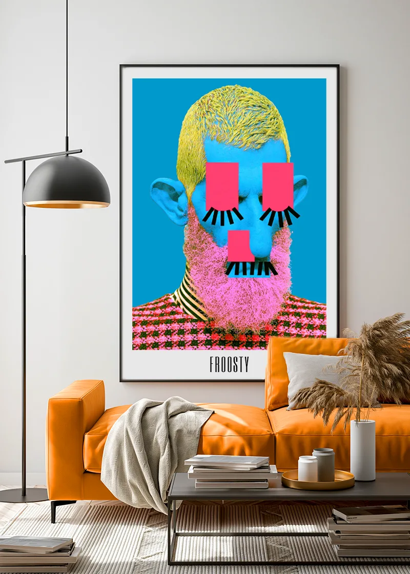 ABSTRAKTE KI POP ART - No. 01
