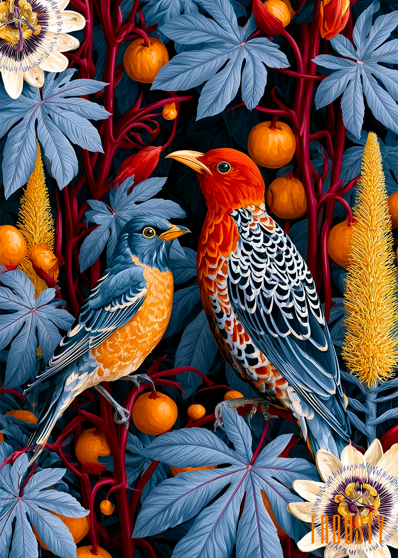 TROPICAL BIRDS - No. 01