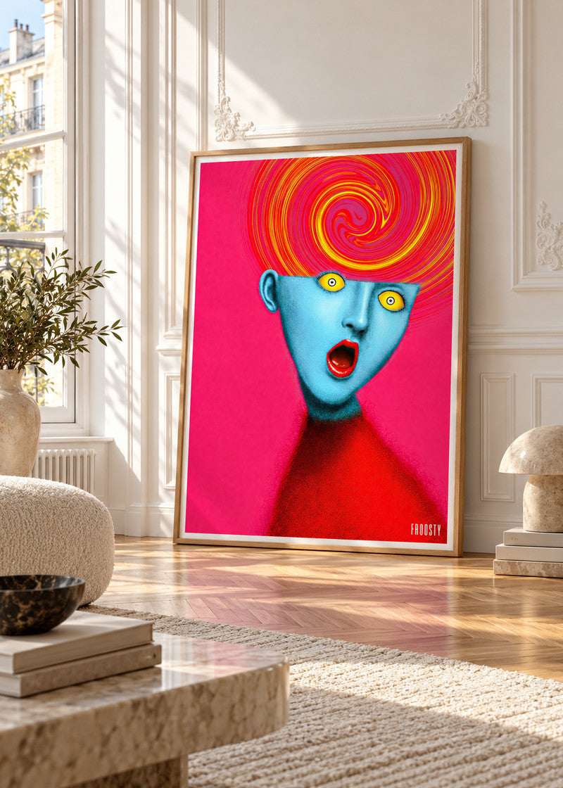 WONDER WOMAN – BLINK ART – Angelehnt Altbau