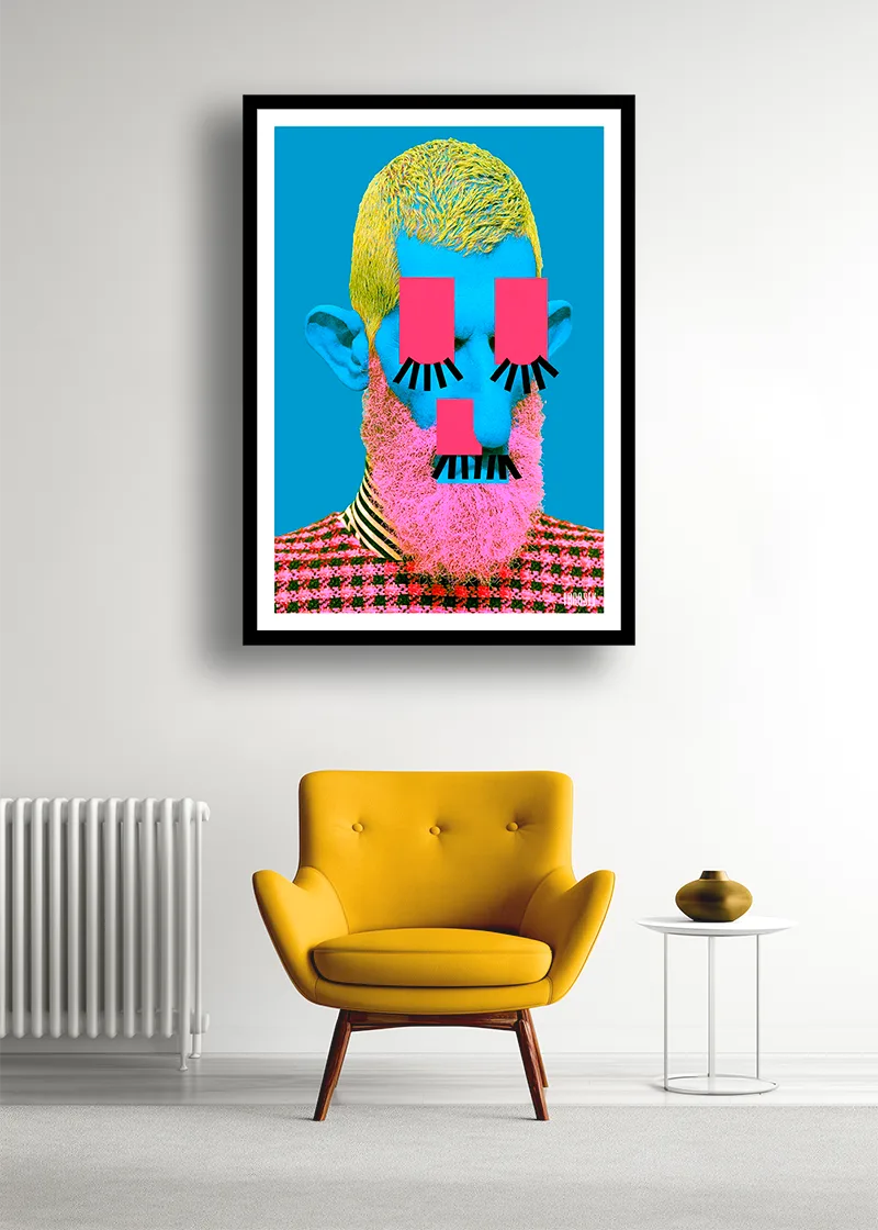 ABSTRAKTE KI POP ART - No. 01