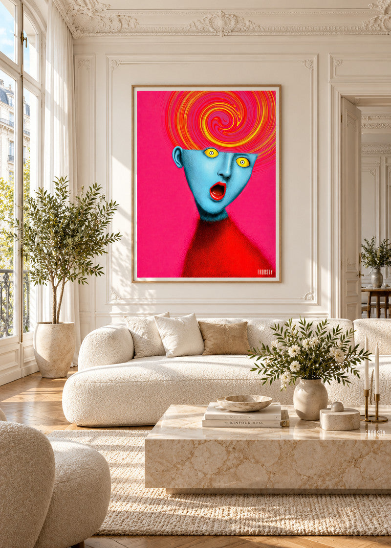 WONDER WOMAN – BLINK ART – Frontal Altbau